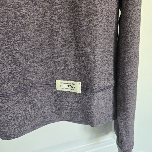 NWT Peloton Women's Dreamblend Crewneck Pullover, Size Medium, Purple - Picture 7 of 9